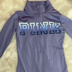 Victoria’s Secret pink half zip sweatshirt